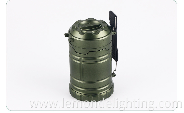  solar led camping lantern